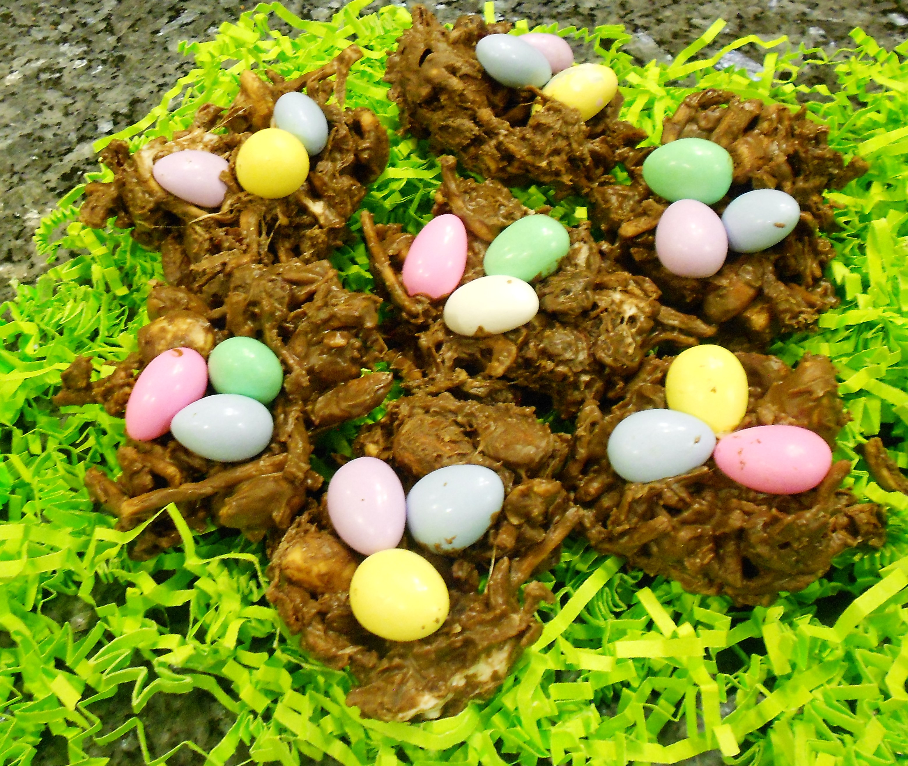 Last Minute Little Chocolate Easter Nests Recipe